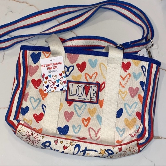 Brighton Handbags - BRIGHTON “Red White And You” Tote NWT